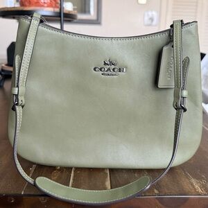 Coach Penelope Shoulder Bag in Military Green NWT
